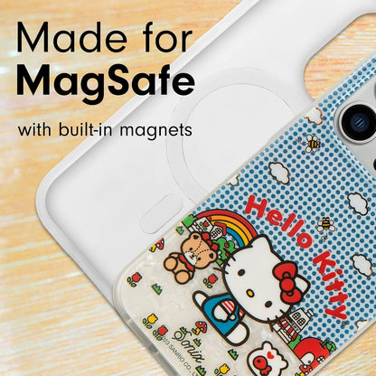 Phone Case for iPhone 16 Pro Max | Compatible with MagSafe | 10ft Drop Tested | Lemon Gingham - Colors C