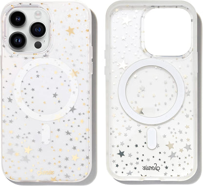Phone Case for iPhone 16 Pro Max | Compatible with MagSafe | 10ft Drop Tested | Lemon Gingham - Colors C