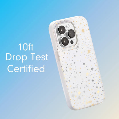 Phone Case for iPhone 16 Pro Max | Compatible with MagSafe | 10ft Drop Tested | Lemon Gingham - Colors C