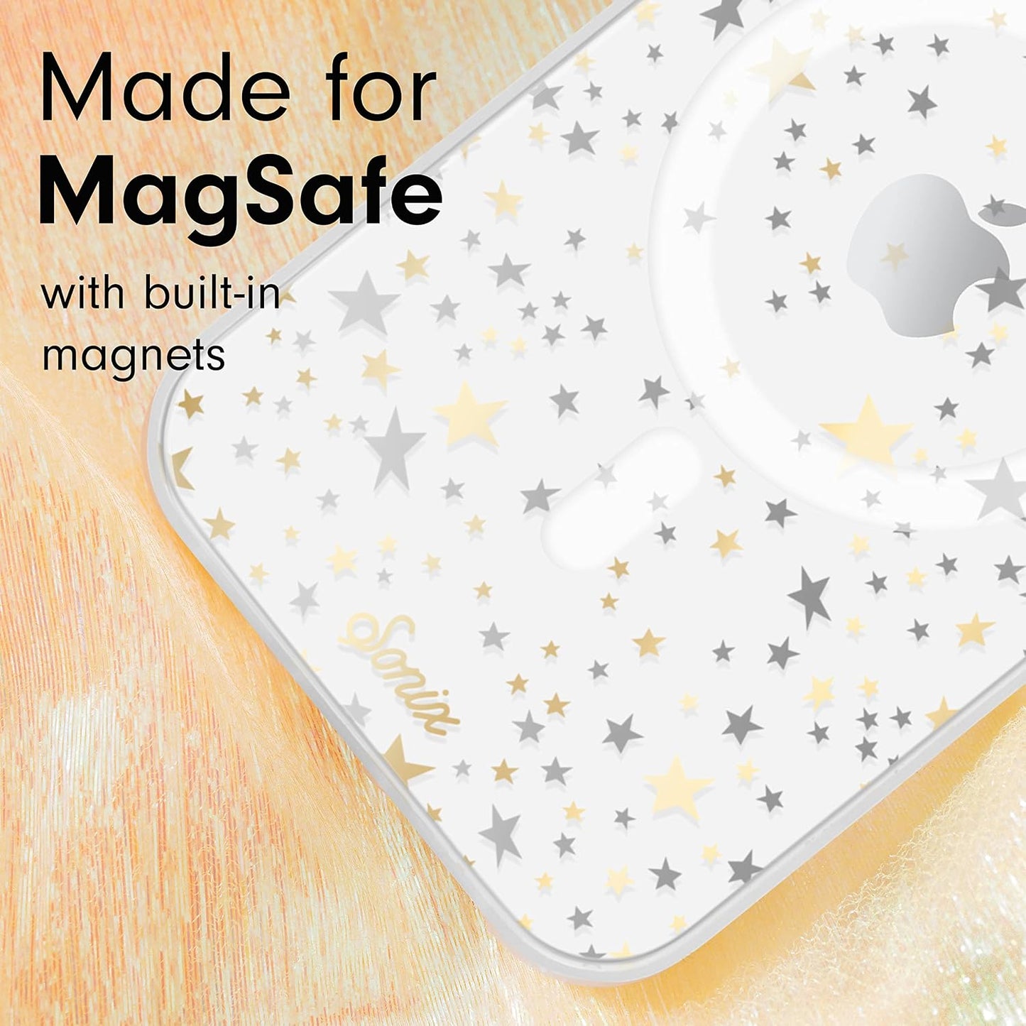 Phone Case for iPhone 16 Pro Max | Compatible with MagSafe | 10ft Drop Tested | Lemon Gingham - Colors C