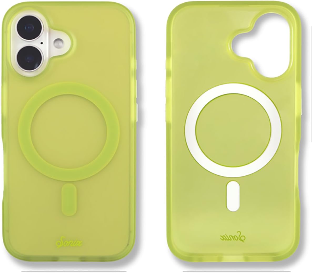 Phone Case for iPhone 16 Pro Max | Compatible with MagSafe | 10ft Drop Tested | Lemon Gingham - Colors C