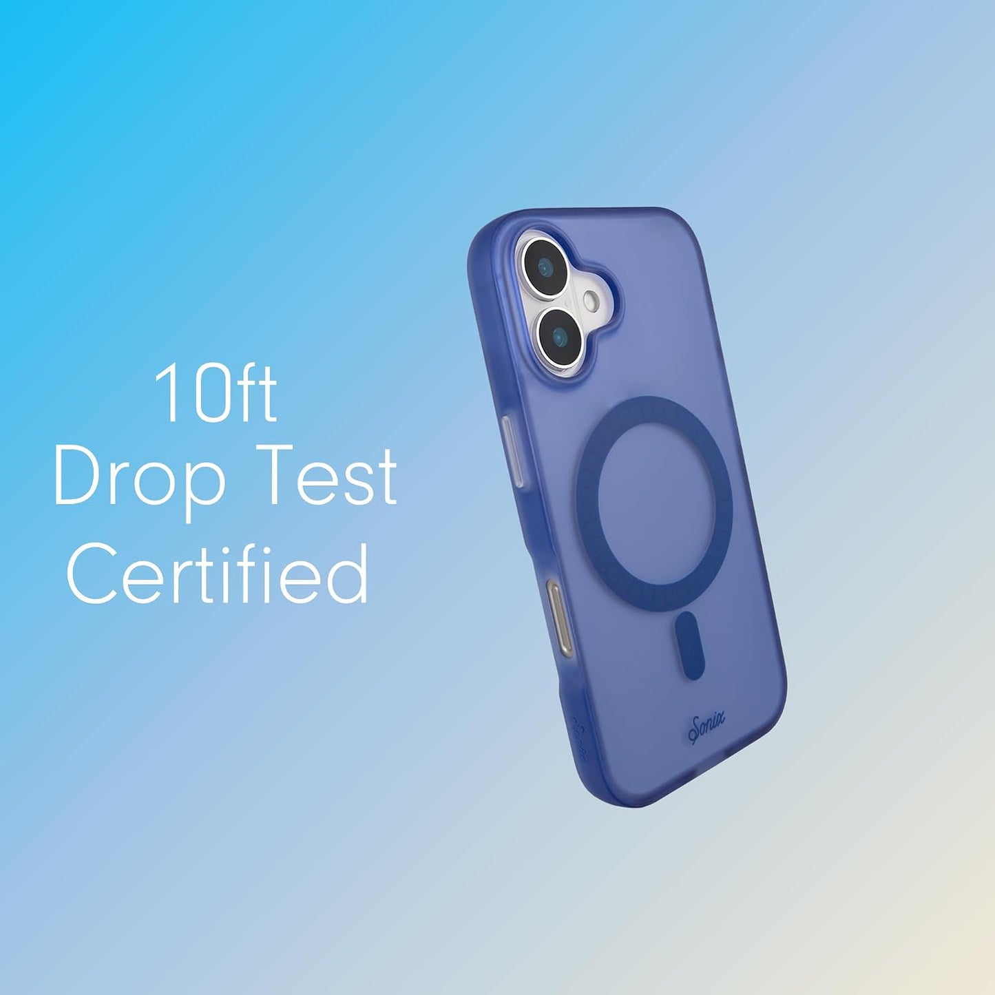 Phone Case for iPhone 16 Pro Max | Compatible with MagSafe | 10ft Drop Tested | Lemon Gingham - Colors C