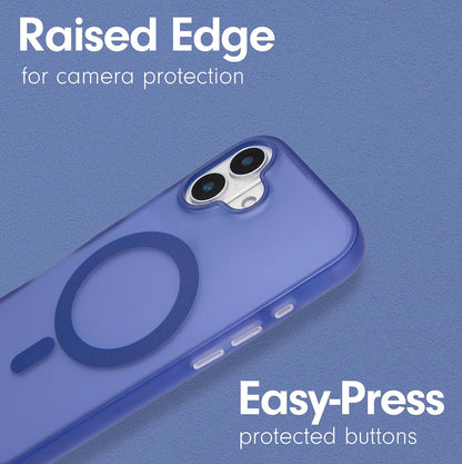 Phone Case for iPhone 16 Pro Max | Compatible with MagSafe | 10ft Drop Tested | Lemon Gingham - Colors C