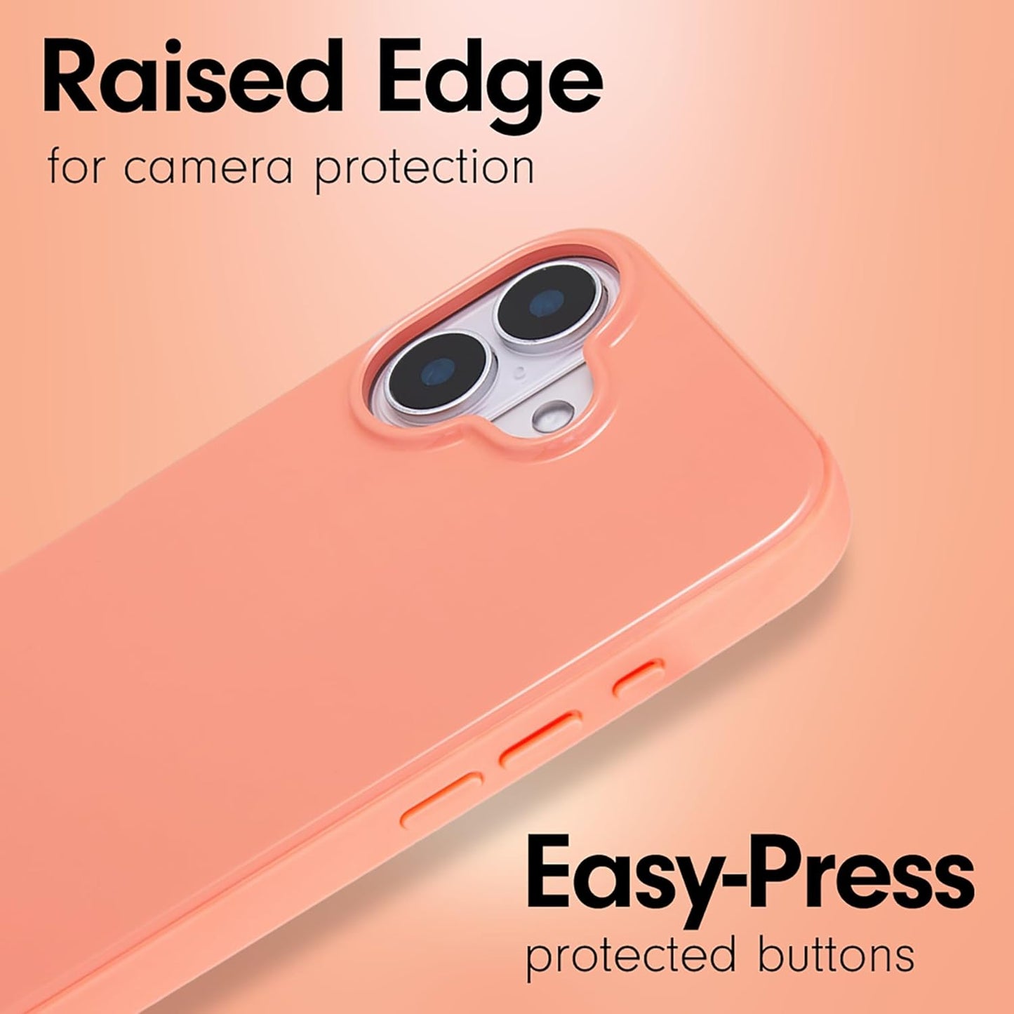 Phone Case for iPhone 16 Pro Max | Compatible with MagSafe | 10ft Drop Tested | Lemon Gingham - Colors C