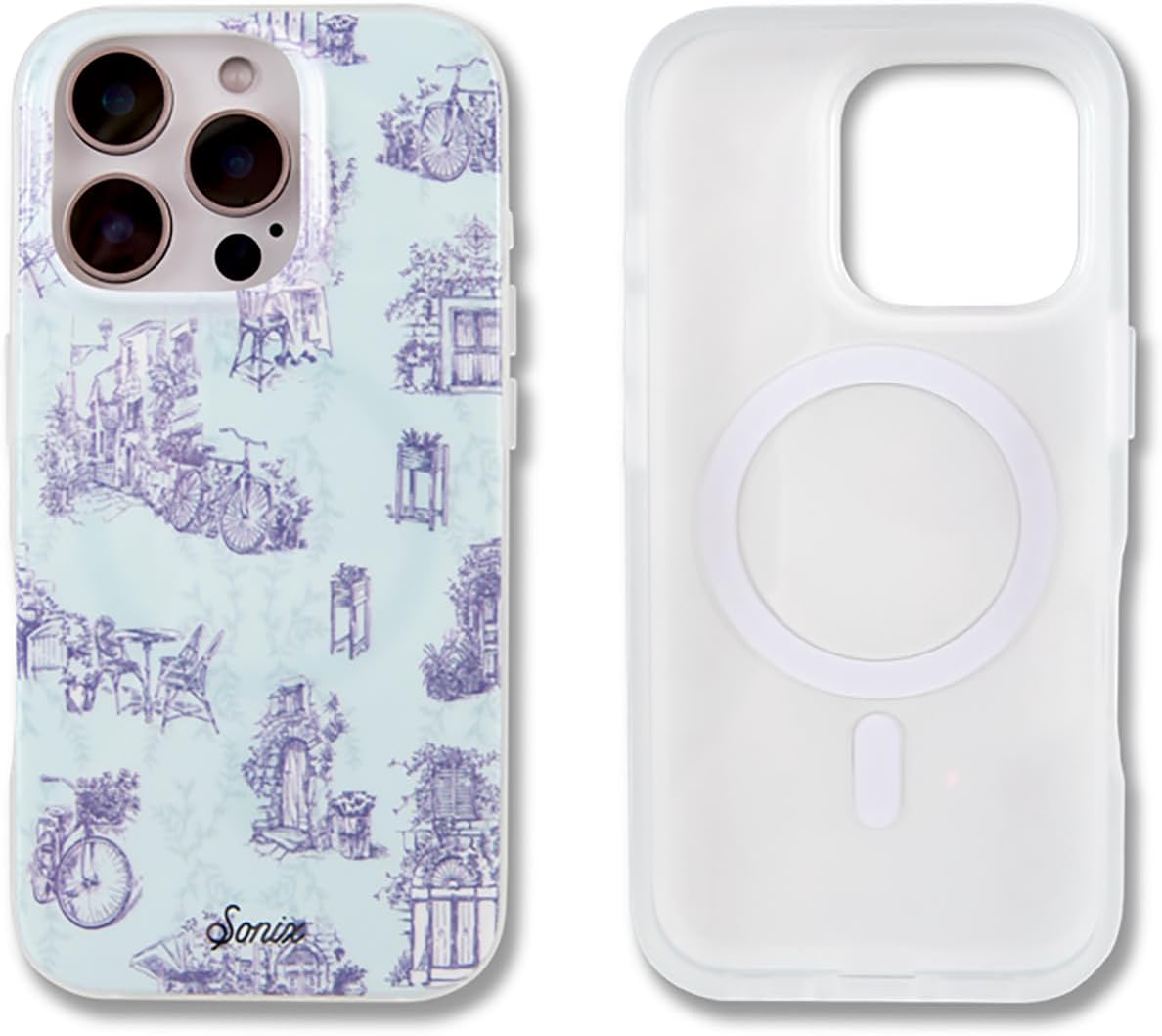 Phone Case for iPhone 16 Pro Max | Compatible with MagSafe | 10ft Drop Tested | Lemon Gingham - Colors C