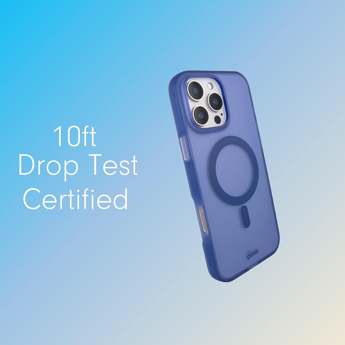 Phone Case for iPhone 16 Pro Max | Compatible with MagSafe | 10ft Drop Tested | Lemon Gingham - Colors C