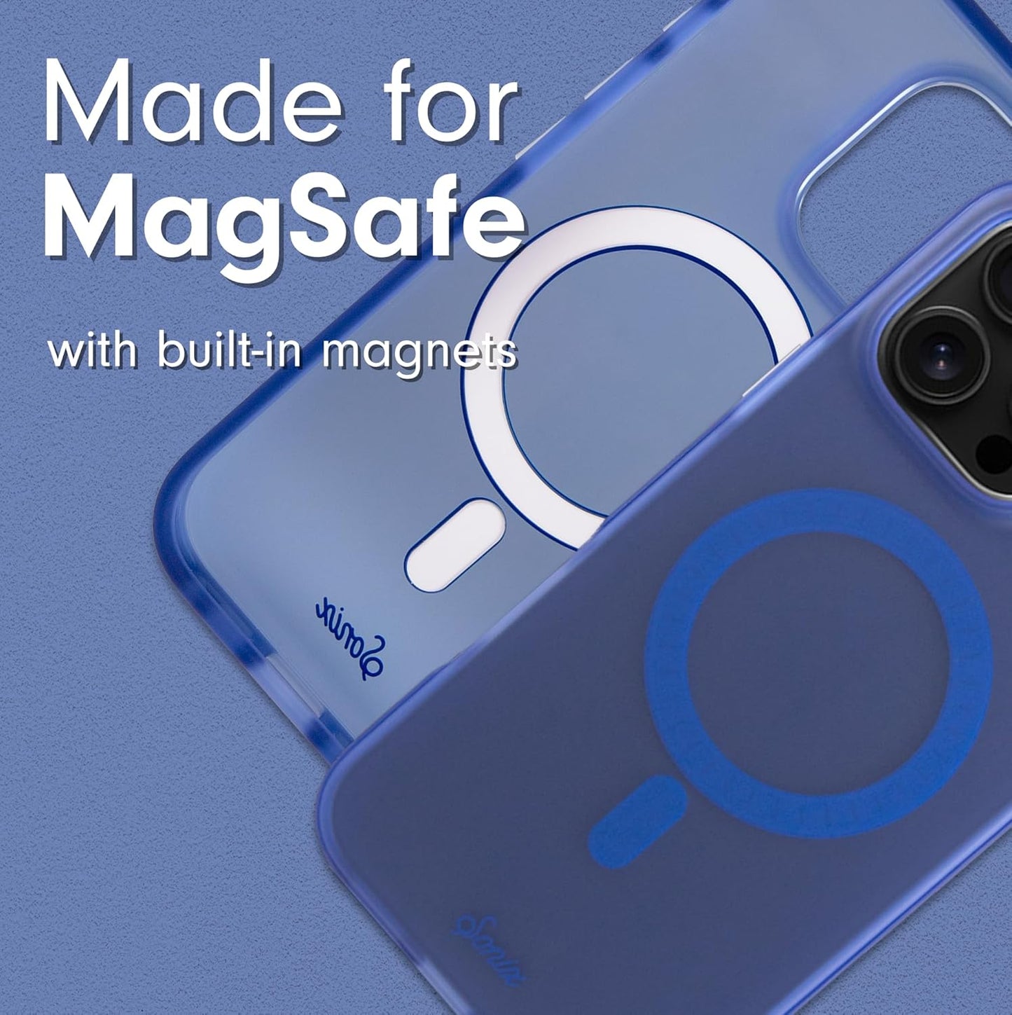 Phone Case for iPhone 16 Pro Max | Compatible with MagSafe | 10ft Drop Tested | Lemon Gingham - Colors C