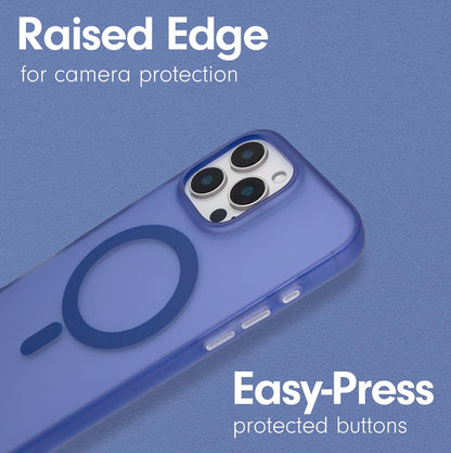 Phone Case for iPhone 16 Pro Max | Compatible with MagSafe | 10ft Drop Tested | Lemon Gingham - Colors C