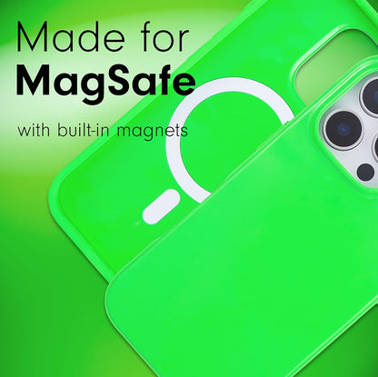 Phone Case for iPhone 16 Pro Max | Compatible with MagSafe | 10ft Drop Tested | Lemon Gingham - Colors C