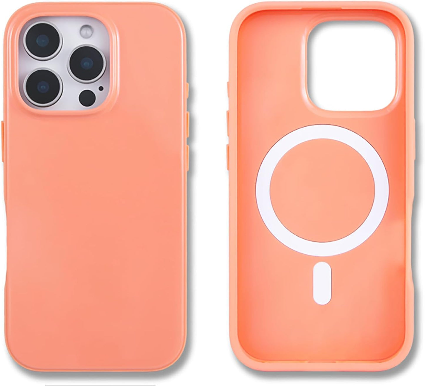 Phone Case for iPhone 16 Pro Max | Compatible with MagSafe | 10ft Drop Tested | Lemon Gingham - Colors C