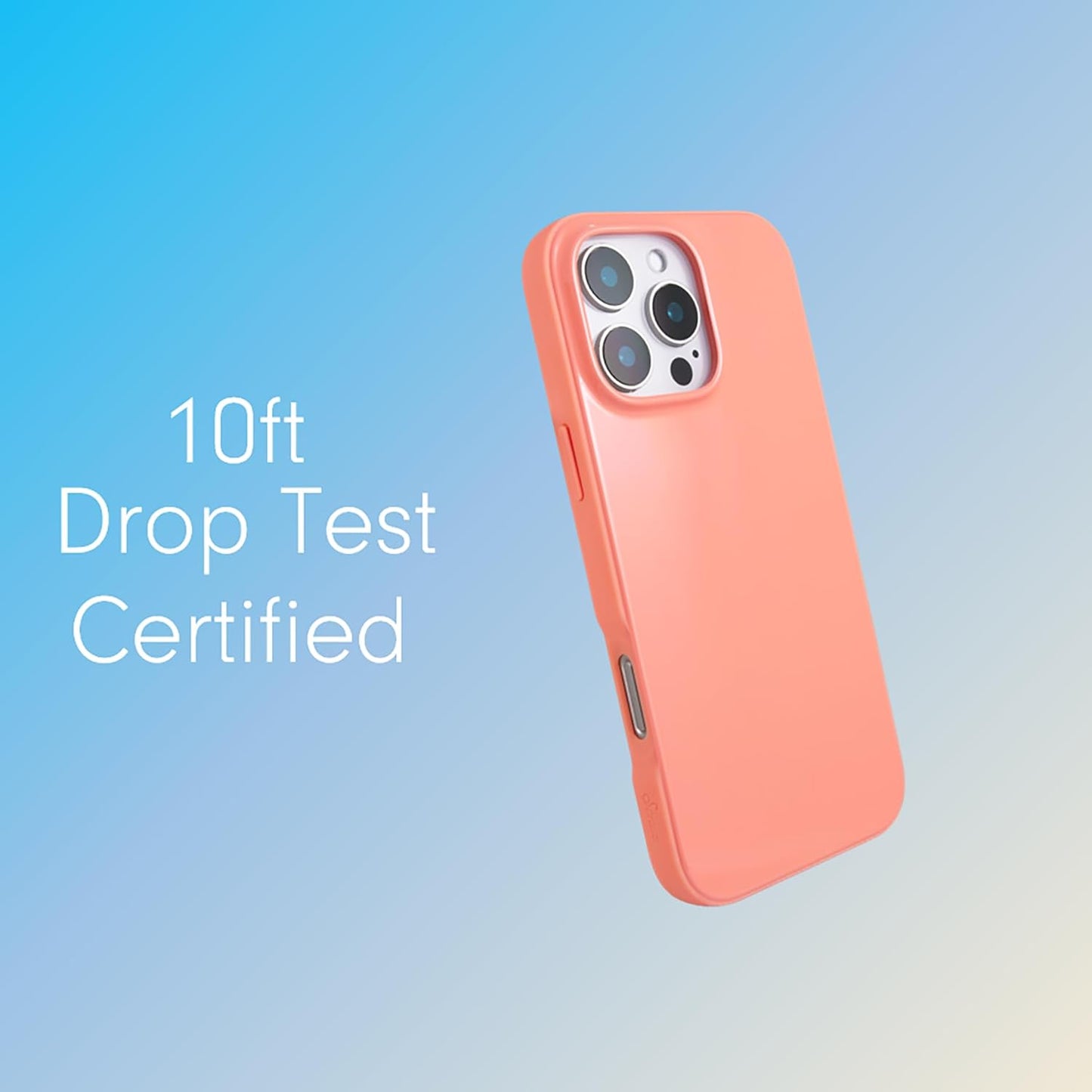 Phone Case for iPhone 16 Pro Max | Compatible with MagSafe | 10ft Drop Tested | Lemon Gingham - Colors C