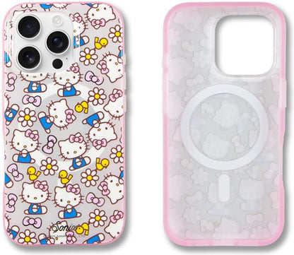 Phone Case for iPhone 16 Pro Max | Compatible with MagSafe | 10ft Drop Tested | Lemon Gingham - Colors C