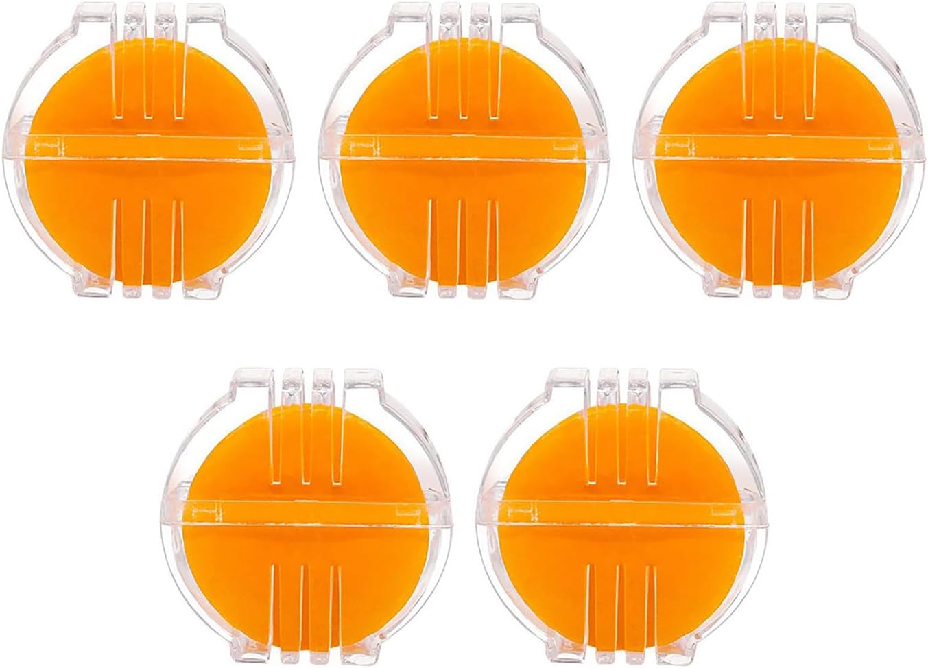5PCS Hand Sewn Embroidery Beeswax with Plastic Case Yellow Water Soluble Thread Wax Suitable for Sewing Embroidery Jewellery Making DIY Crafts