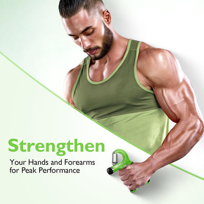 Grip Strengthener Forearm Strengthener, Adjustable Hand Grip Strengthener for Strength Training & Rehabilitation, 10-132 lbs Resistance, Ideal for Athletes and Physical Therapy (1 Piece)