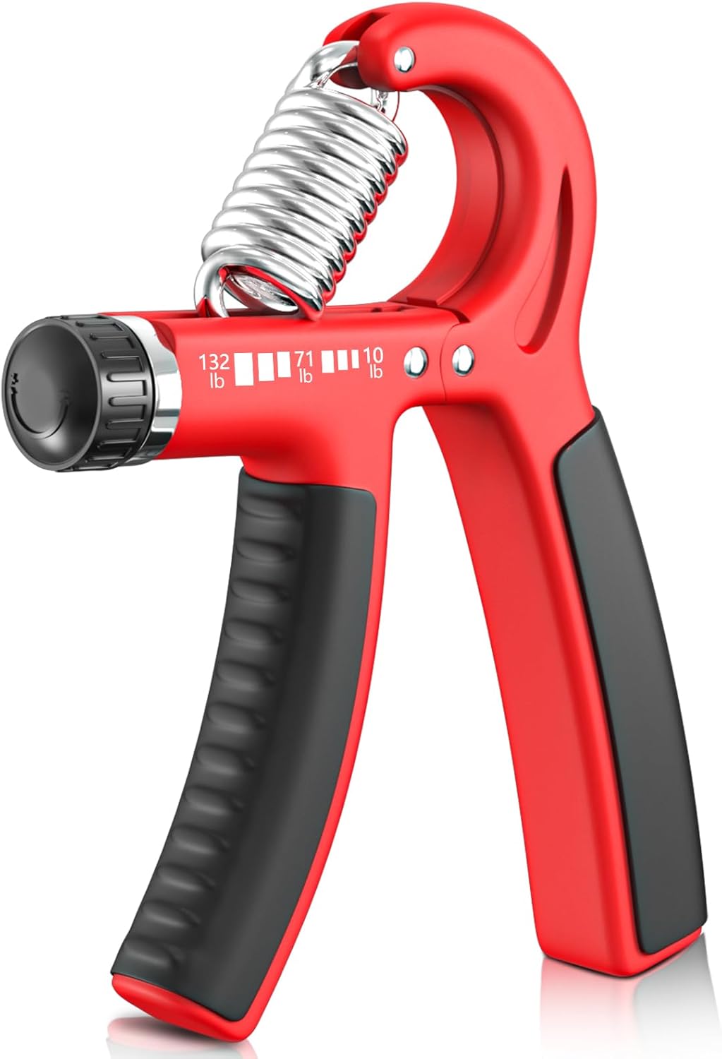 Grip Strengthener Forearm Strengthener, Adjustable Hand Grip Strengthener for Strength Training & Rehabilitation, 10-132 lbs Resistance, Ideal for Athletes and Physical Therapy (1 Piece)