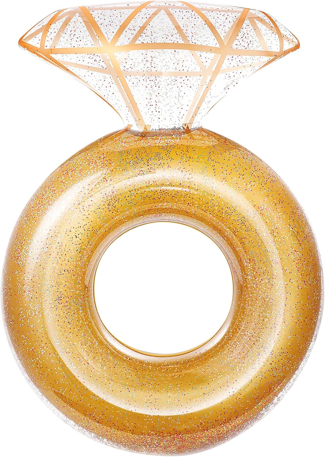 Pool Floats, Inflatable Pool Float, Large Floatie for Bachelorette Party, Swim Tube River Lake Beach Bride Wedding Decor Fun Toy Raft Adults