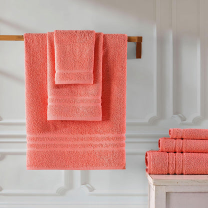Washcloth Linen Set Premium Original Turkish Cotton, Hotel Quality for Maximum Softness & Absorbency for Face, Hand, Kitchen & Cleaning (Yellow, Washcloth Set)