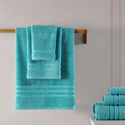 Washcloth Linen Set Premium Original Turkish Cotton, Hotel Quality for Maximum Softness & Absorbency for Face, Hand, Kitchen & Cleaning (Yellow, Washcloth Set)