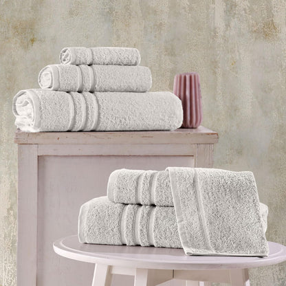 Washcloth Linen Set Premium Original Turkish Cotton, Hotel Quality for Maximum Softness & Absorbency for Face, Hand, Kitchen & Cleaning (Yellow, Washcloth Set)