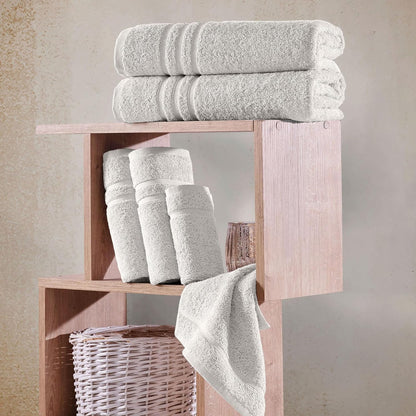 Washcloth Linen Set Premium Original Turkish Cotton, Hotel Quality for Maximum Softness & Absorbency for Face, Hand, Kitchen & Cleaning (Yellow, Washcloth Set)