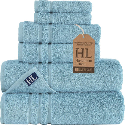 Washcloth Linen Set Premium Original Turkish Cotton, Hotel Quality for Maximum Softness & Absorbency for Face, Hand, Kitchen & Cleaning (Yellow, Washcloth Set)