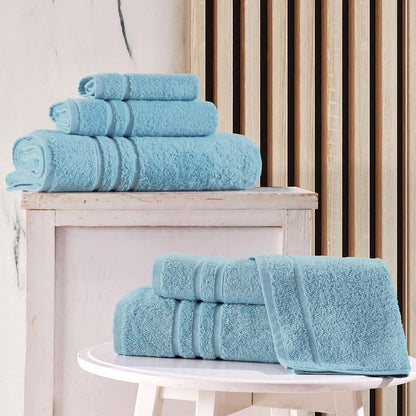 Washcloth Linen Set Premium Original Turkish Cotton, Hotel Quality for Maximum Softness & Absorbency for Face, Hand, Kitchen & Cleaning (Yellow, Washcloth Set)