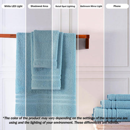 Washcloth Linen Set Premium Original Turkish Cotton, Hotel Quality for Maximum Softness & Absorbency for Face, Hand, Kitchen & Cleaning (Yellow, Washcloth Set)