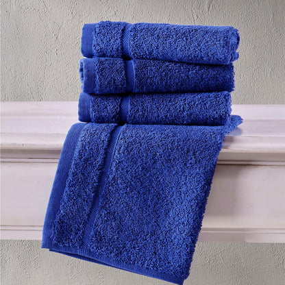 Washcloth Linen Set Premium Original Turkish Cotton, Hotel Quality for Maximum Softness & Absorbency for Face, Hand, Kitchen & Cleaning (Yellow, Washcloth Set)