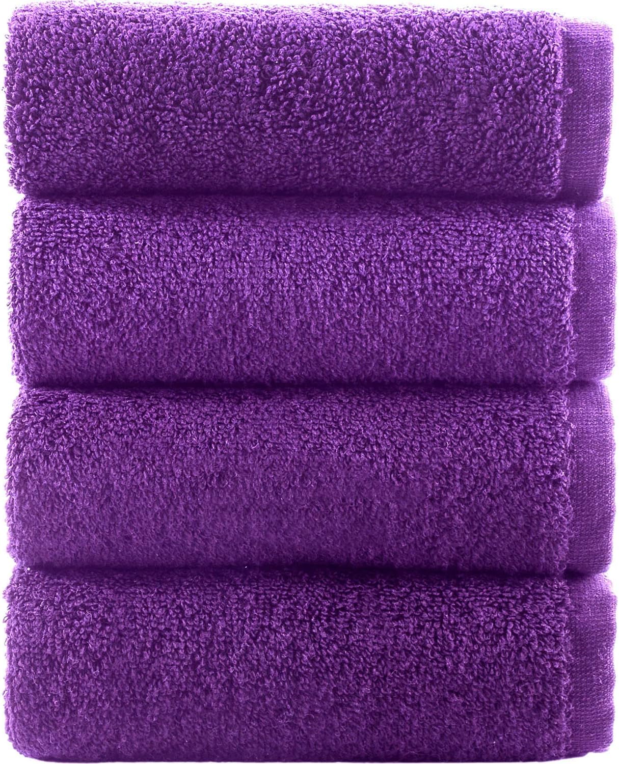 Washcloth Linen Set Premium Original Turkish Cotton, Hotel Quality for Maximum Softness & Absorbency for Face, Hand, Kitchen & Cleaning (Yellow, Washcloth Set)