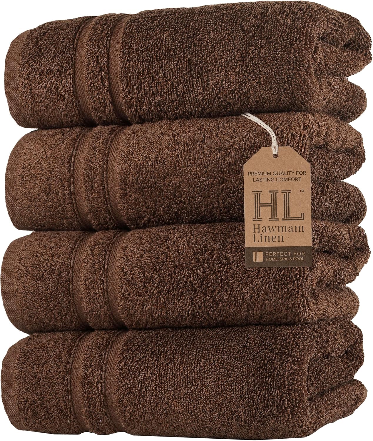Washcloth Linen Set Premium Original Turkish Cotton, Hotel Quality for Maximum Softness & Absorbency for Face, Hand, Kitchen & Cleaning (Yellow, Washcloth Set)
