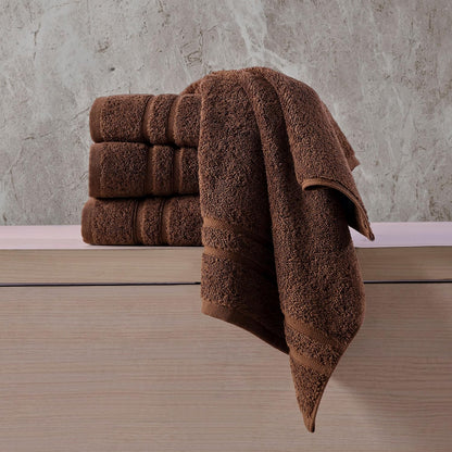 Washcloth Linen Set Premium Original Turkish Cotton, Hotel Quality for Maximum Softness & Absorbency for Face, Hand, Kitchen & Cleaning (Yellow, Washcloth Set)