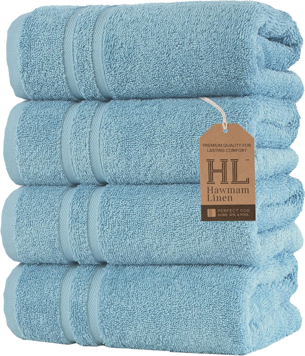 Washcloth Linen Set Premium Original Turkish Cotton, Hotel Quality for Maximum Softness & Absorbency for Face, Hand, Kitchen & Cleaning (Yellow, Washcloth Set)