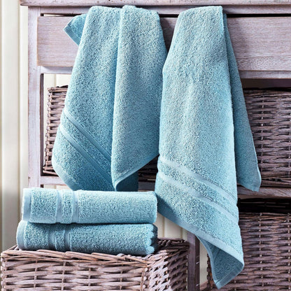 Washcloth Linen Set Premium Original Turkish Cotton, Hotel Quality for Maximum Softness & Absorbency for Face, Hand, Kitchen & Cleaning (Yellow, Washcloth Set)