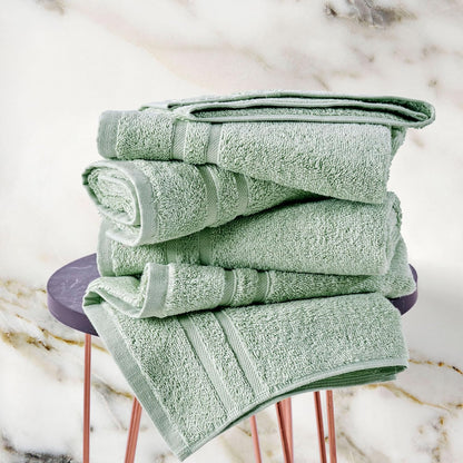 Washcloth Linen Set Premium Original Turkish Cotton, Hotel Quality for Maximum Softness & Absorbency for Face, Hand, Kitchen & Cleaning (Yellow, Washcloth Set)