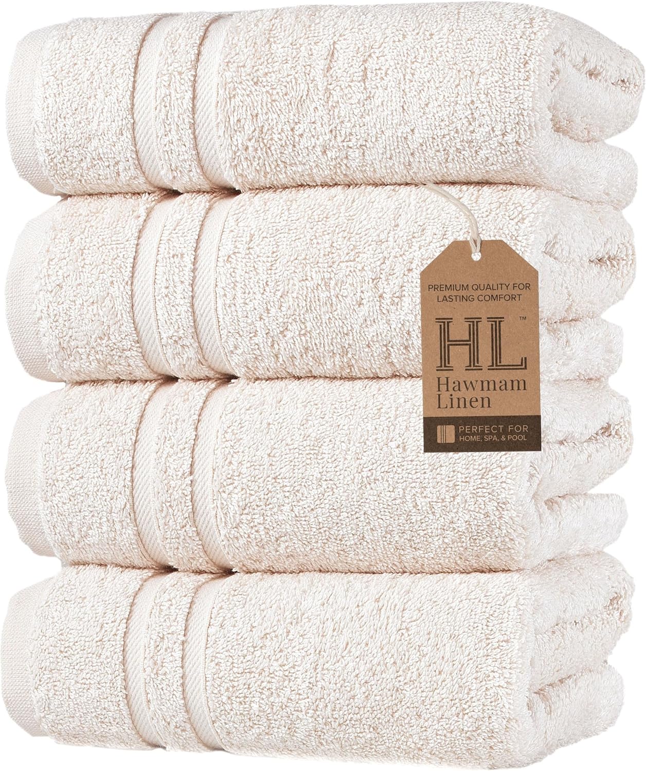 Washcloth Linen Set Premium Original Turkish Cotton, Hotel Quality for Maximum Softness & Absorbency for Face, Hand, Kitchen & Cleaning (Yellow, Washcloth Set)