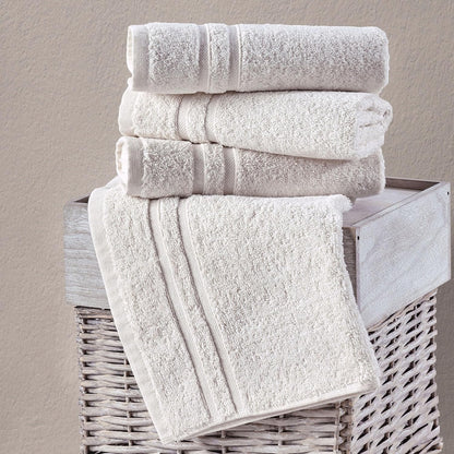 Washcloth Linen Set Premium Original Turkish Cotton, Hotel Quality for Maximum Softness & Absorbency for Face, Hand, Kitchen & Cleaning (Yellow, Washcloth Set)