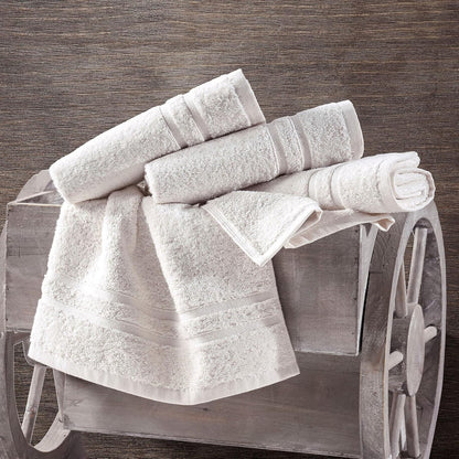 Washcloth Linen Set Premium Original Turkish Cotton, Hotel Quality for Maximum Softness & Absorbency for Face, Hand, Kitchen & Cleaning (Yellow, Washcloth Set)