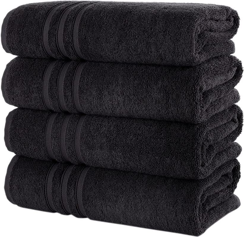 Washcloth Linen Set Premium Original Turkish Cotton, Hotel Quality for Maximum Softness & Absorbency for Face, Hand, Kitchen & Cleaning (Yellow, Washcloth Set)