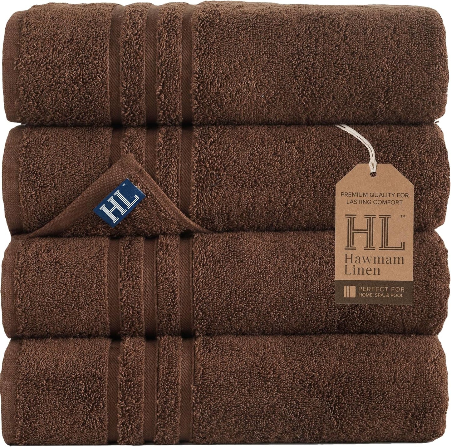 Washcloth Linen Set Premium Original Turkish Cotton, Hotel Quality for Maximum Softness & Absorbency for Face, Hand, Kitchen & Cleaning (Yellow, Washcloth Set)
