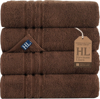 Washcloth Linen Set Premium Original Turkish Cotton, Hotel Quality for Maximum Softness & Absorbency for Face, Hand, Kitchen & Cleaning (Yellow, Washcloth Set)