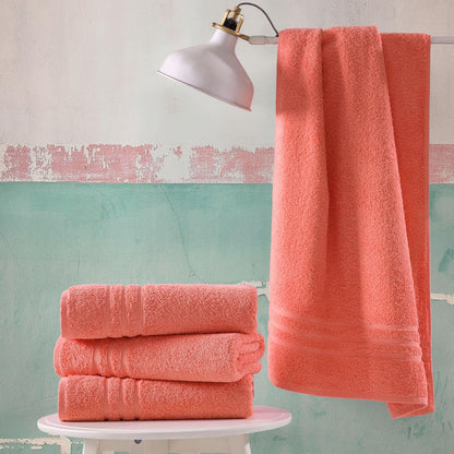 Washcloth Linen Set Premium Original Turkish Cotton, Hotel Quality for Maximum Softness & Absorbency for Face, Hand, Kitchen & Cleaning (Yellow, Washcloth Set)