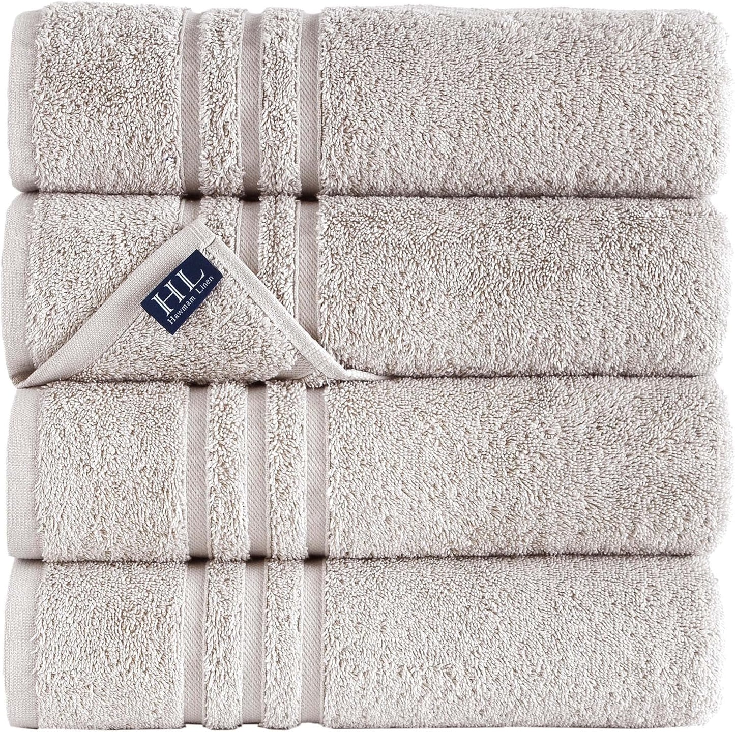 Washcloth Linen Set Premium Original Turkish Cotton, Hotel Quality for Maximum Softness & Absorbency for Face, Hand, Kitchen & Cleaning (Yellow, Washcloth Set)