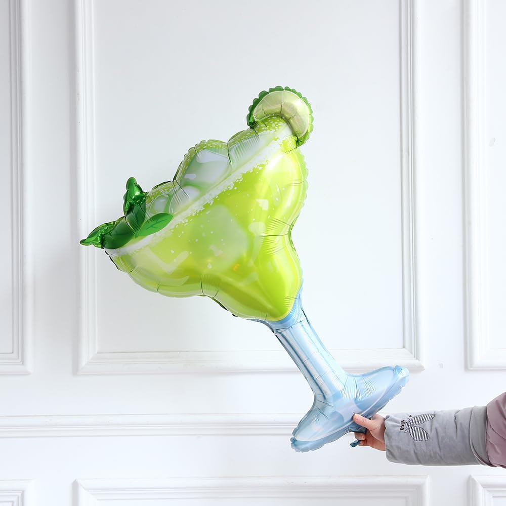 Margs and Matrimony Bachelorette Party Decorations 137Pcs Green and Flamingo Red Balloons Garland with Lemon, Margarita Glass, Diamond Ring Foil Balloons for Bridal Shower Birthday Party Supplies