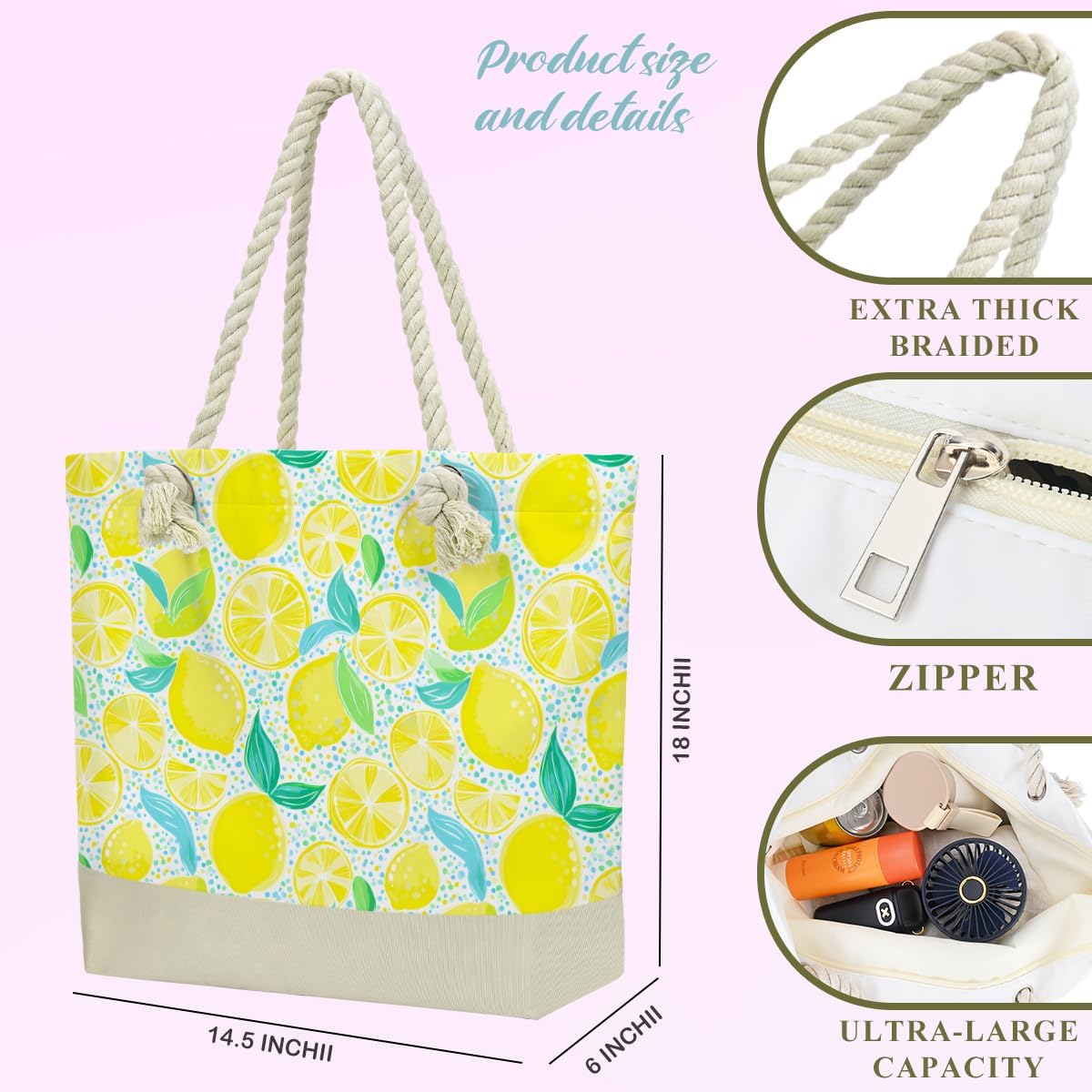Beach Bags for Women, Wet Bag Cosmetic Bag for Beach Toiletries, Summer Travel Essentials, Gifts for Women