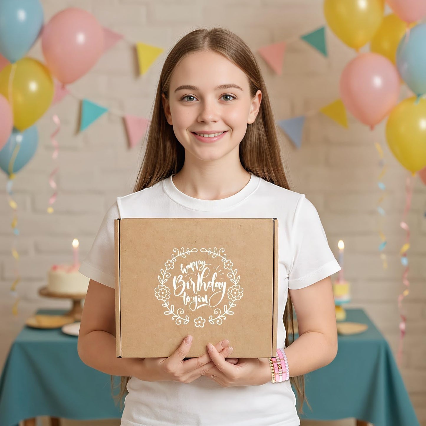 Birthday Gifts for Women Gift Set Daisy Self-Care Gift Box | Yellow 10pc Self-Care Present, Womens Birthday Gifts, Gift Boxes for Her, Teen Girl, Sister, Daughter