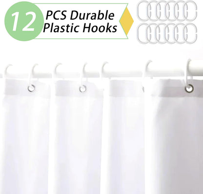 Yellow Floral Flower Shower Curtain Pretty Wildflower Bathroom Shower Curtain Set Boho Cute Shower Curtains Cloth Fabric Shower Curtain