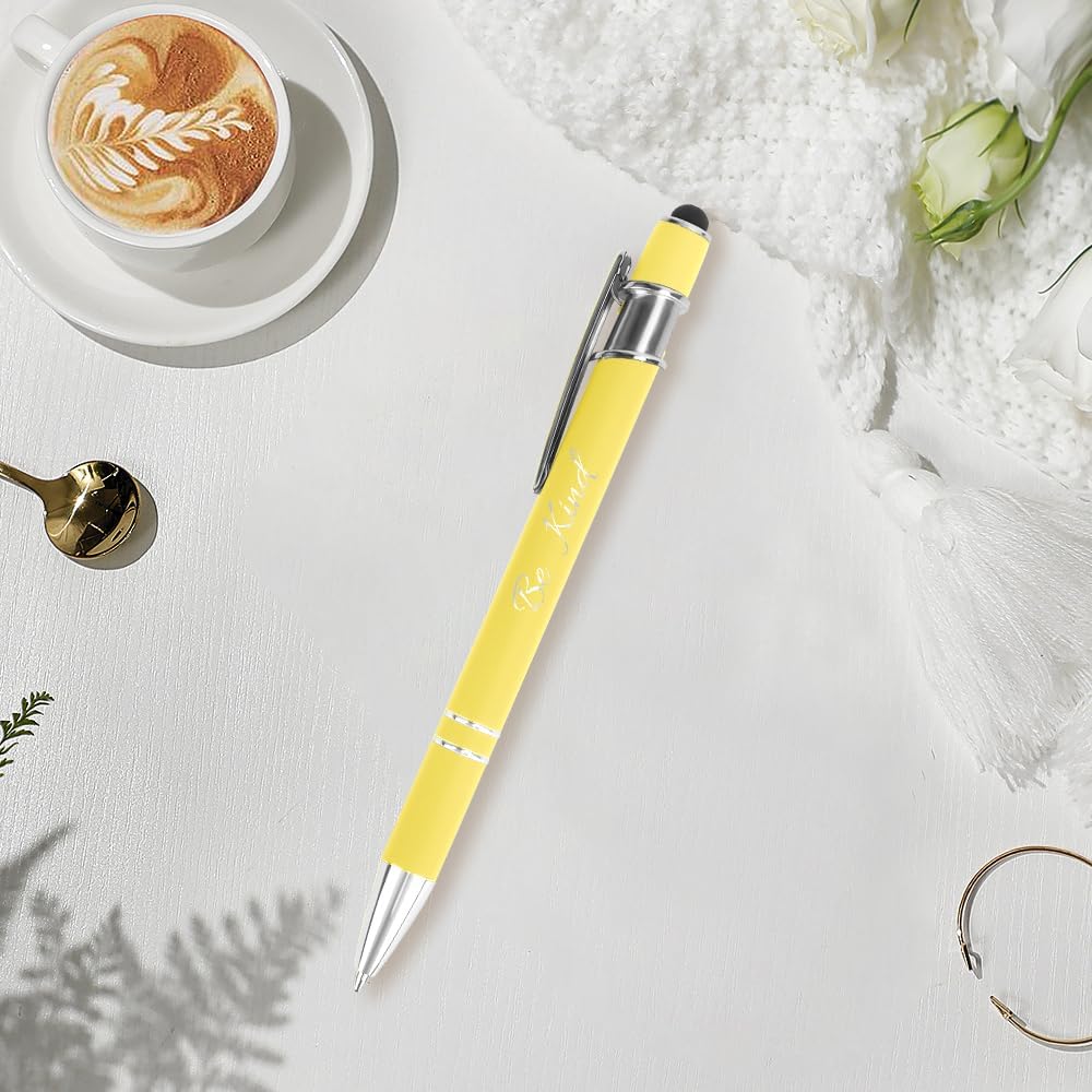 Be Kind Ballpoint Pen Mental Health Mindfulness Wellness Spiritual Gifts for Women Inspirational Pen for Friend Coworker Self Love Self Care Stress Relief Positive Gifts for Women