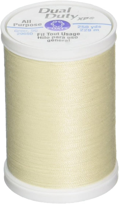 Coats Dual Duty XP General Purpose Thread 250yd - Pale Yellow