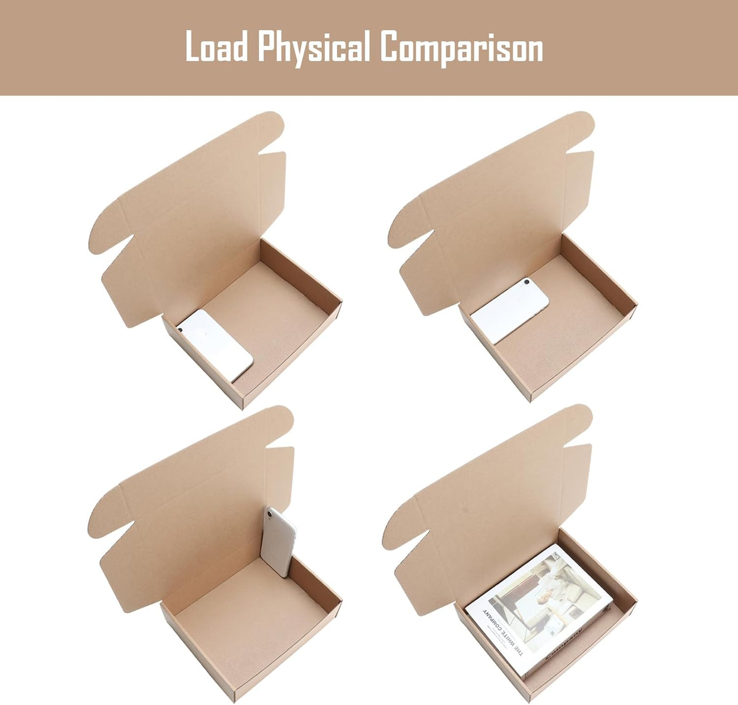 Yellow Corrugated Shipping Packaging Box for Gifts,Wedding&All Festivals | corrugated shipping box 10×8×2.8 inch for gifts & wedding invitations, proposals, holidays and special anniversaries.