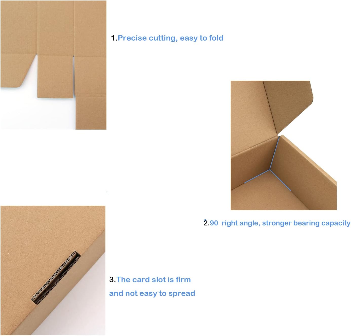 Yellow Corrugated Shipping Packaging Box for Gifts,Wedding&All Festivals | corrugated shipping box 10×8×2.8 inch for gifts & wedding invitations, proposals, holidays and special anniversaries.